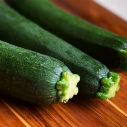 Roots Plants 3 Organic 'Green Bush' Courgette Plants Courgettes